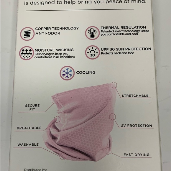 3-Copper Fit Guardwell Youth Girls Face Protector Mask Ages 8+ - Picture 3 of 5